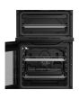 Hotpoint HTE5VCB Freestanding 50cm Electric Cooker with Ceramic Hob - Black