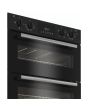 Indesit DUI10DB Built-In Double Oven - Black