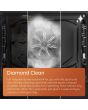 Hotpoint HDE5VDCB 50cm Electric Cooker with Ceramic Hob - Black