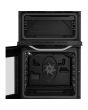 Hotpoint HTE5VCW 50cm Electric Cooker with Ceramic Hob - White