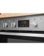 Indesit Aria IDU 6340 IX Electric Built-Under Oven - Stainless Steel and Black