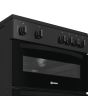Indesit ITE6VMB Freestanding 60cm Electric Cooker with Ceramic Hob