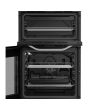 Hotpoint HTE5VCW 50cm Electric Cooker with Ceramic Hob - White