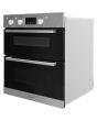 Indesit Aria IDU 6340 IX Electric Built-Under Oven - Stainless Steel and Black