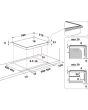 Indesit TI60X Electric Hob - Stainless Steel