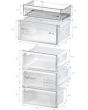 Bosch KGN392LBFG, Free-standing fridge-freezer with freezer at bottom