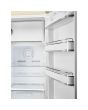 Smeg FAB28RCR5UK 60cm 50s Style Right Hand Hinge Fridge with Icebox, Cream