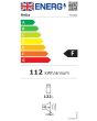 Amica FC1534 55cm Freestanding Undercounter Larder Fridge