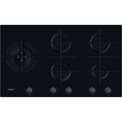 Whirlpool GOWL 958/NB W Collection Gas Hob 5 Burners 90cm - Black