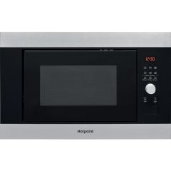 Hotpoint MF25G IX H Built-In Compact Microwave Oven - Inox
