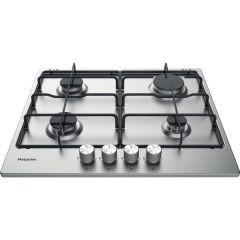 Hotpoint PPH 60P F IX UK Hob - Silver