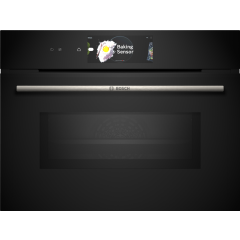 Bosch CMG778NB1, Built-in compact oven with microwave function