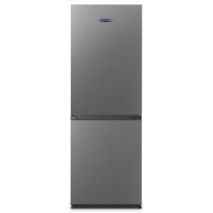 Iceking IK8953ES 50cm Combi Fridge Freezer in Silver