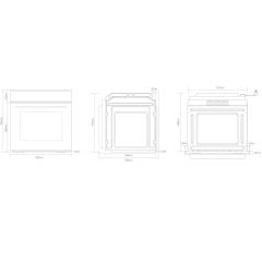 Caple C2231 Built In Single Oven