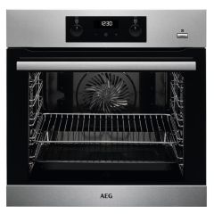 AEG BES355010M 6000 SteamBake Built-In Single Oven