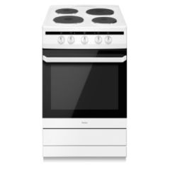 Amica 508EE1W 50cm Freestanding Electric Cooker with Electric Hob