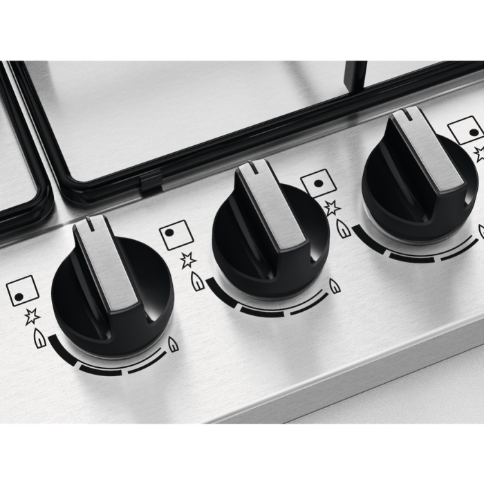 Appliance Retailer Hornsey Zanussi ZGNN645X Series 40 60cm Gas Hob
