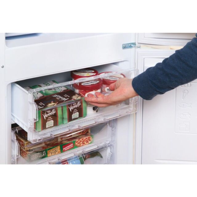 Indesit IBD 5517 W UK 1 Fridge Freezer - White