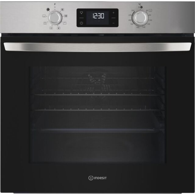 Indesit IO 253 X UK Built-In Single Oven - Inox