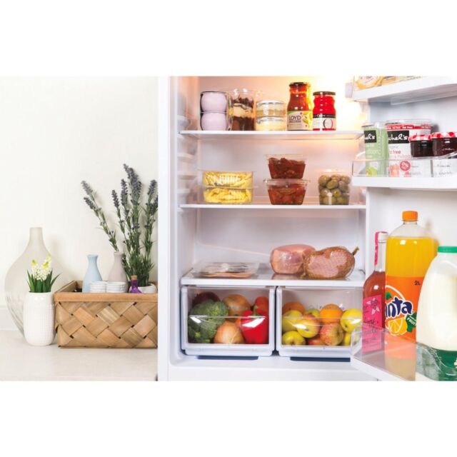 Indesit IBD 5517 W UK 1 Fridge Freezer - White