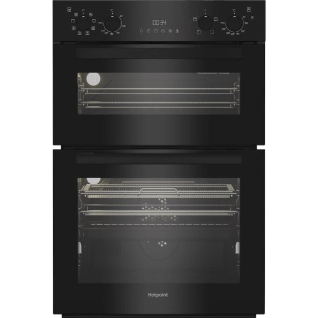 Hotpoint DIH82G1AB Built-In Double Oven - Black