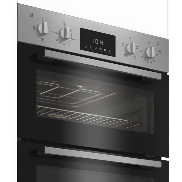 Indesit DII10DIX Built-In Double Oven - Inox