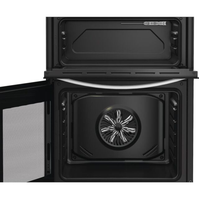 Indesit ITE6VMW Freestanding 60cm Electric Cooker with Ceramic Hob