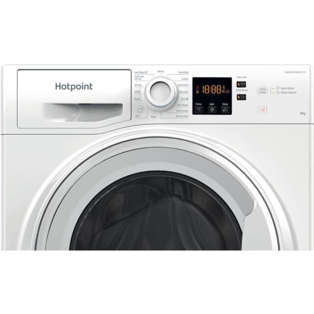 Hotpoint NSWF 946 W UK Anti-Stain 9kg 1400rpm Washing Machine - White