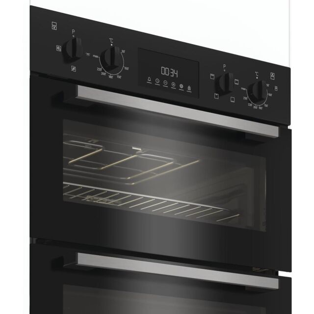 Indesit DII10DB Built-In Double Oven - Black