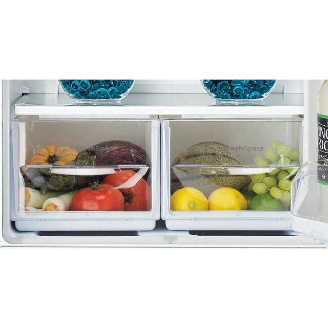 Indesit IBD 5517 W UK 1 Fridge Freezer - White