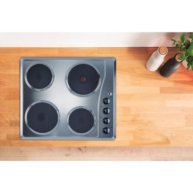 Indesit TI60X Electric Hob - Stainless Steel