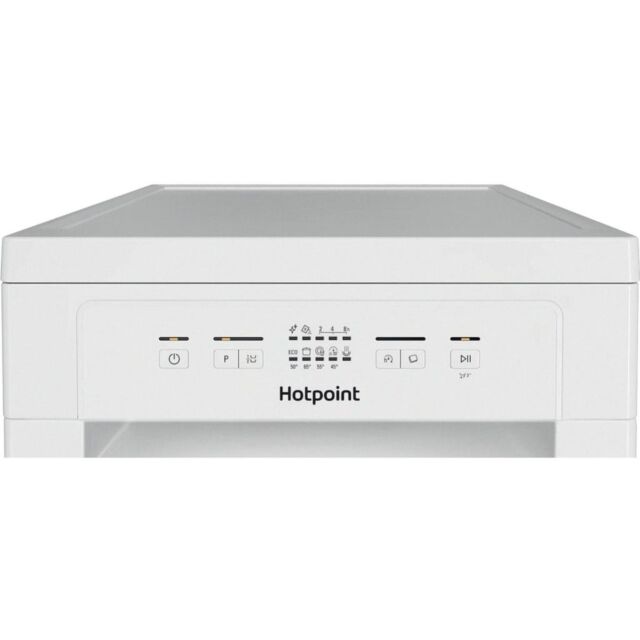 Hotpoint HP2FE10CS90WUK Freestanding 45cm Slimline Dishwasher with 10 Place Settings - White