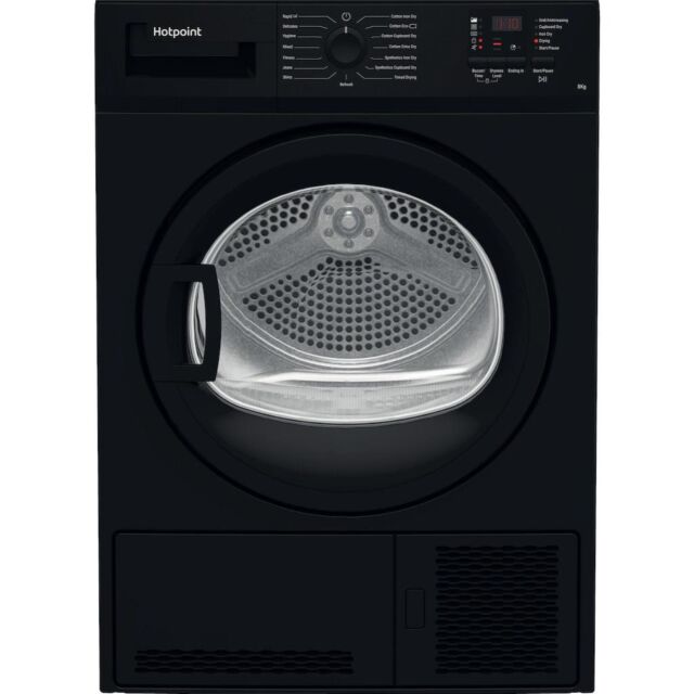Hotpoint CHDC82BBGDUK 8kg Condenser Tumble Dryer - Black