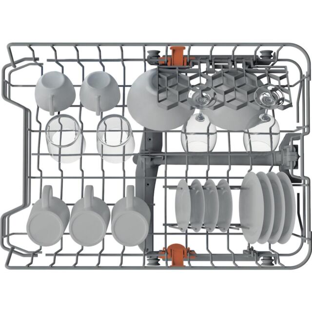 Hotpoint HP2FE10CS90BUK Freestanding 45cm Slimline Dishwasher with 10 Place Settings - Black