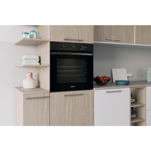 Indesit IO 232H B UK Built-In Single Oven - Black