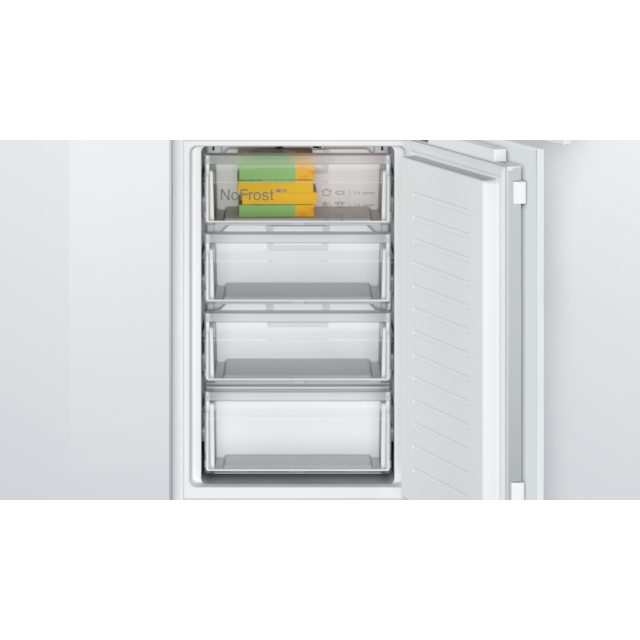Bosch KIN85NFE0G, Built-in fridge-freezer with freezer at bottom