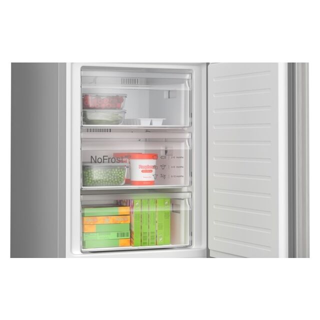 Bosch KGN392LBFG, Free-standing fridge-freezer with freezer at bottom