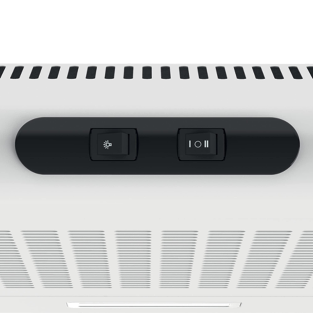 Statesman VH160WH 60cm Visor Cooker Hood - White