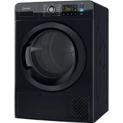 Indesit YT M11 82B X UK 8kg Freestanding Heat Pump Tumble Dryer - Black