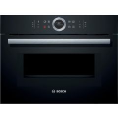 Bosch CMG633BB1B, Built-in compact oven with microwave function