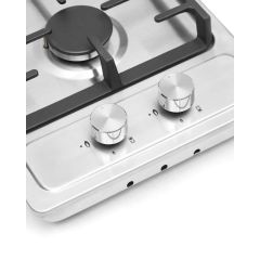 Montpellier MGH30X 30cm Domino Stainless Steel Gas Hob